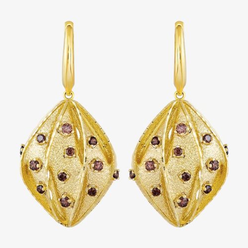 Elegant Gemstone Bridal Earrings